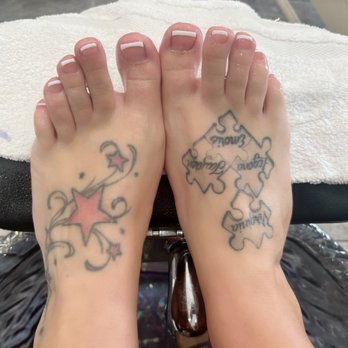 Cordova Nails - French tip pedicure by Cindy. - Nail Salons Near Me - Rancho Cordova, California Cordova Nails - French tip pedicure by Cindy. - Nail Salons Near Me - Rancho Cordova, California