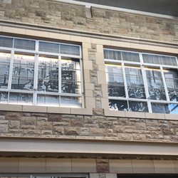 Colorado School for the Deaf and Blind - This wall is inside one of the buildings, but it actually used to be the outside of the original building!