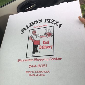 Aldo's Pizza - Worth the drive over. Pizza perfection! - Pizza Near Me - San Mateo, California