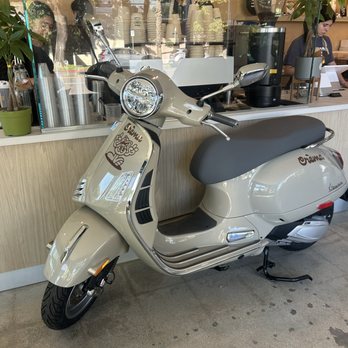 Crema - They have their own Vespa! - Coffee & Tea Near Me - Sherman Oaks, California Crema - They have their own Vespa! - Coffee & Tea Near Me - Sherman Oaks, California