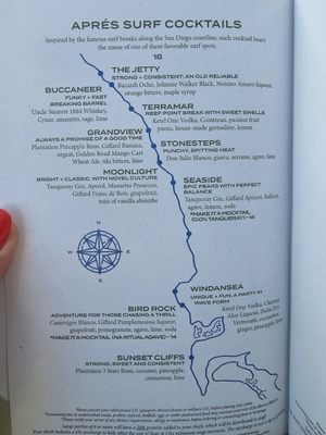 Menu photo 3 The Rooftop Bar Oceanside, CA