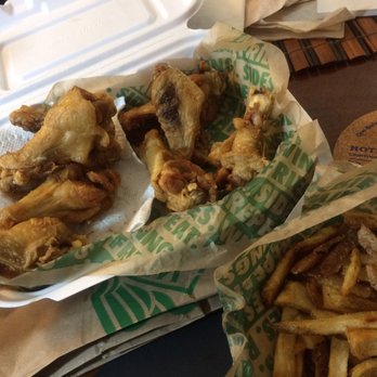 Wingstop - Received NO seasoning and just one bruised wingette with our combo order. Poor quality and service! - Chicken Wings Near Me - Kent, Washington