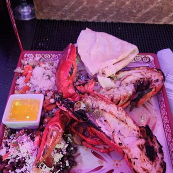 1909 - Lobster dinner 48$ with beans and rice - Bars Near Me - Temecula, California