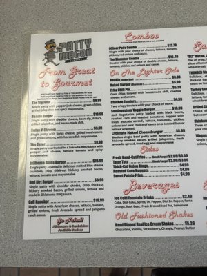 Menu photo 4 Patty Wagon Oklahoma City, OK