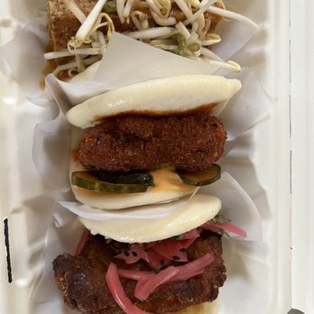 Bird And Bao - Blackbird, Nashville hot and nutty tofu! - Asian Fusion Near Me - Patchogue, New York