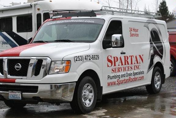 Slide of Spartan Plumbing Services