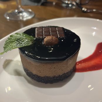Cansano Italian Steakhouse - Chocolate mousse! - Italian Near Me - Black Forest, Colorado