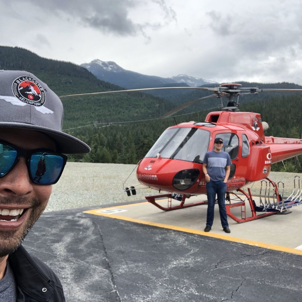 Blackcomb Helicopters - Pilot selfie - Aerial Tours Near Me - Whistler, British Columbia Blackcomb Helicopters - Pilot selfie - Aerial Tours Near Me - Whistler, British Columbia