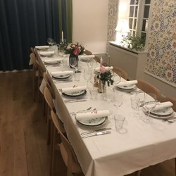Hotel Hornbækhus - Preparations for a wedding reception