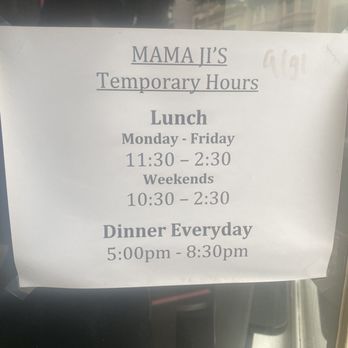 MaMa Ji's - Hours - Dim Sum Near Me - San Francisco, California MaMa Ji's - Hours - Dim Sum Near Me - San Francisco, California