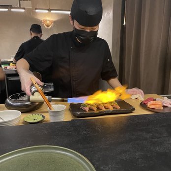 Thirteen Water - Hamachi? And Torched shishito - Sushi Bars Near Me - New York, New York Thirteen Water - Hamachi? And Torched shishito - Sushi Bars Near Me - New York, New York