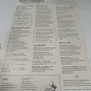Salt + Honey Bakery Café - Menu - Desserts Near Me - El Paso, Texas Salt + Honey Bakery Café - Menu - Desserts Near Me - El Paso, Texas