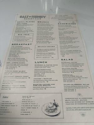 Menu photo 1 Salt + Honey Bakery Café El Paso, TX