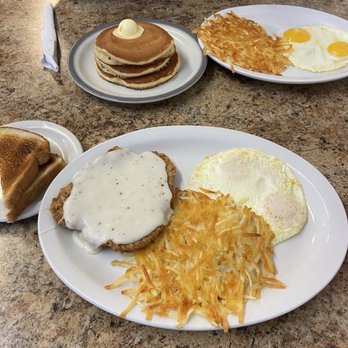 Grandma’s House Restaurant - Country Fried Steak With Hash Browns And Eggs Buttermilk Pancakes With Hash Browns And Eggs - Breakfast & Brunch Near Me - Chapman, Kansas Grandma’s House Restaurant - Country Fried Steak With Hash Browns And Eggs Buttermilk Pancakes With Hash Browns And Eggs - Breakfast & Brunch Near Me - Chapman, Kansas