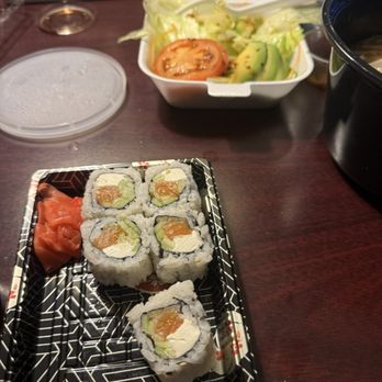 Asian Yummy - Salad and Philly roll - Chinese Near Me - Knoxville, Tennessee
