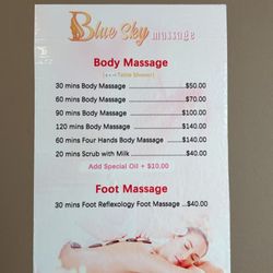 Blue Sky Massage