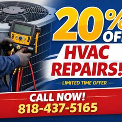 Sahara Heating and Air - 20% off all heating and cooling repairs!
