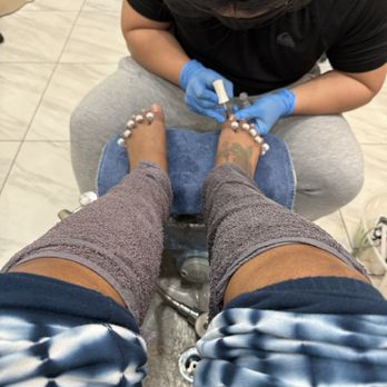Oasis Nail Lounge - The heat wrap and the massage was so good. - Nail Salons Near Me - Fultondale, Alabama Oasis Nail Lounge - The heat wrap and the massage was so good. - Nail Salons Near Me - Fultondale, Alabama
