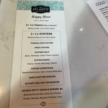 The Atlantic - Seafood Near Me - Virginia Beach, Virginia The Atlantic - Seafood Near Me - Virginia Beach, Virginia