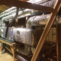Quick Cooling - This is a new construction complete install that was in progress.
