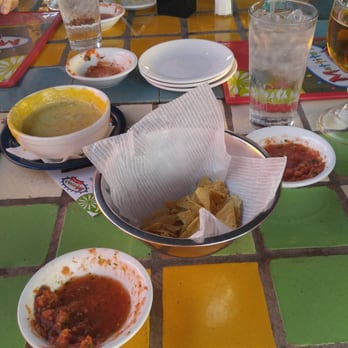 Mattito's - Low on salsa and chips. Other bowl had a big black something in it. Nobody has came by... - Tex-Mex Near Me - Dallas, Texas