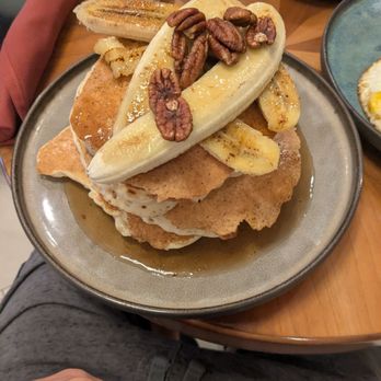 Two Sisters Restaurant - Banana walnut pancakes - Breakfast & Brunch Near Me - Coral Gables, Florida Two Sisters Restaurant - Banana walnut pancakes - Breakfast & Brunch Near Me - Coral Gables, Florida