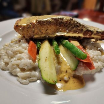 Garlic City Cafe - Blackened Salmon - American Near Me - Gilroy, California