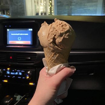 Heaven Creamery - Coffee Ice Cream Single Scoop in a Waffle Cone - Ice Cream & Frozen Yogurt Near Me - Centennial, Colorado Heaven Creamery - Coffee Ice Cream Single Scoop in a Waffle Cone - Ice Cream & Frozen Yogurt Near Me - Centennial, Colorado