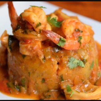 Dieppa's Pizza - Mofongo con Camarones - Pizza Near Me - Caguas, Puerto Rico