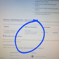 FedEx Ship Center - The Drivers Notes!