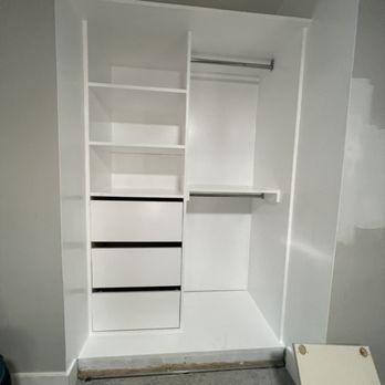 Juan K Construction - Kids closet shelves at Manassas city - General Contractors Near Me