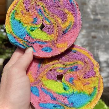 Bagels - Exposed Rainbow Bagel! - Coffee & Tea Near Me - Wilton Manors, Florida