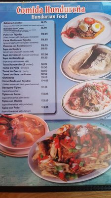 Menu photo 5 La Ceiba Restaurant Long Beach, CA