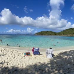 Hawksnest Beach - Pano of hawksnest beach