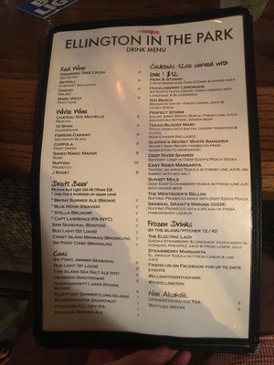 Menu photo 8 Ellington in the Park New York, NY Menu photo 8 Ellington in the Park New York, NY