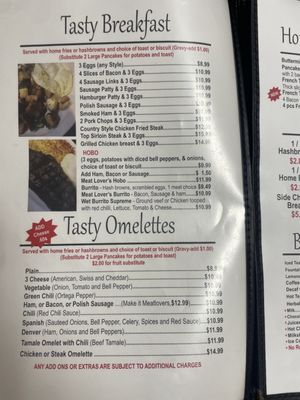 Menu photo 6 Irene's Burger's Cafe Palmdale, CA