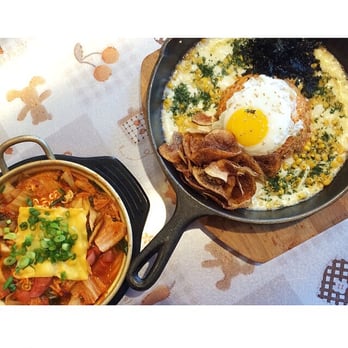 Yupdduk Flushing - Kimchi cheese fried rice and budaejigae - Korean Near Me - Flushing, New York Yupdduk Flushing - Kimchi cheese fried rice and budaejigae - Korean Near Me - Flushing, New York
