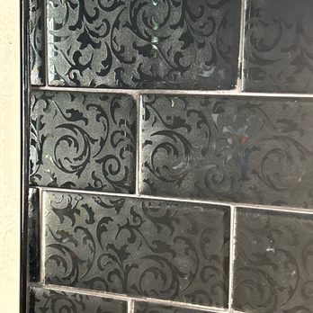 Anaya Tile - Beautiful black glass subway tile. - Flooring Near Me - Upland, California