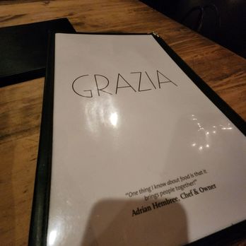 Grazia Italian Kitchen - Menu - Italian Near Me - Pearland, Texas