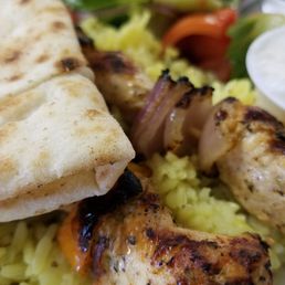 Lamb Kabob Plate