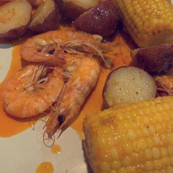 Big Hot Crab - shrimp, corn, & potatoes with non-spicy house sauce - Seafood Near Me - Chico, California Big Hot Crab - shrimp, corn, & potatoes with non-spicy house sauce - Seafood Near Me - Chico, California