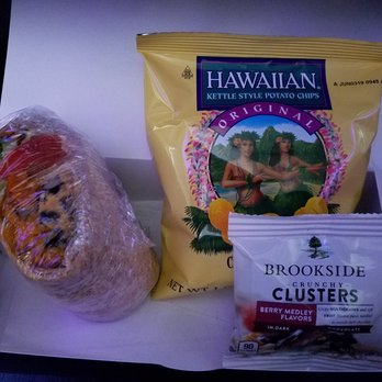 American Airlines - In flight meal (Southwestern wrap) - Airlines Near Me - Indianapolis, Indiana