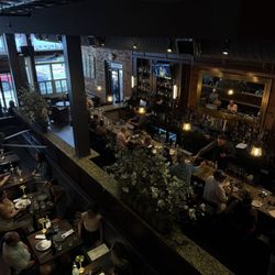 Serafina Ristorante - View from upper level of restaurant interior