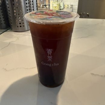 Gong Cha - Peach Green Tea - Coffee & Tea Near Me - Los Angeles, California