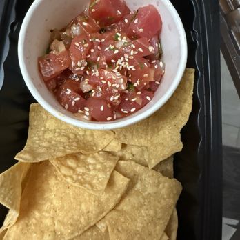 Hook'd Fish Grill - Ahi Tuna Poke - Seafood Near Me - Northridge, California