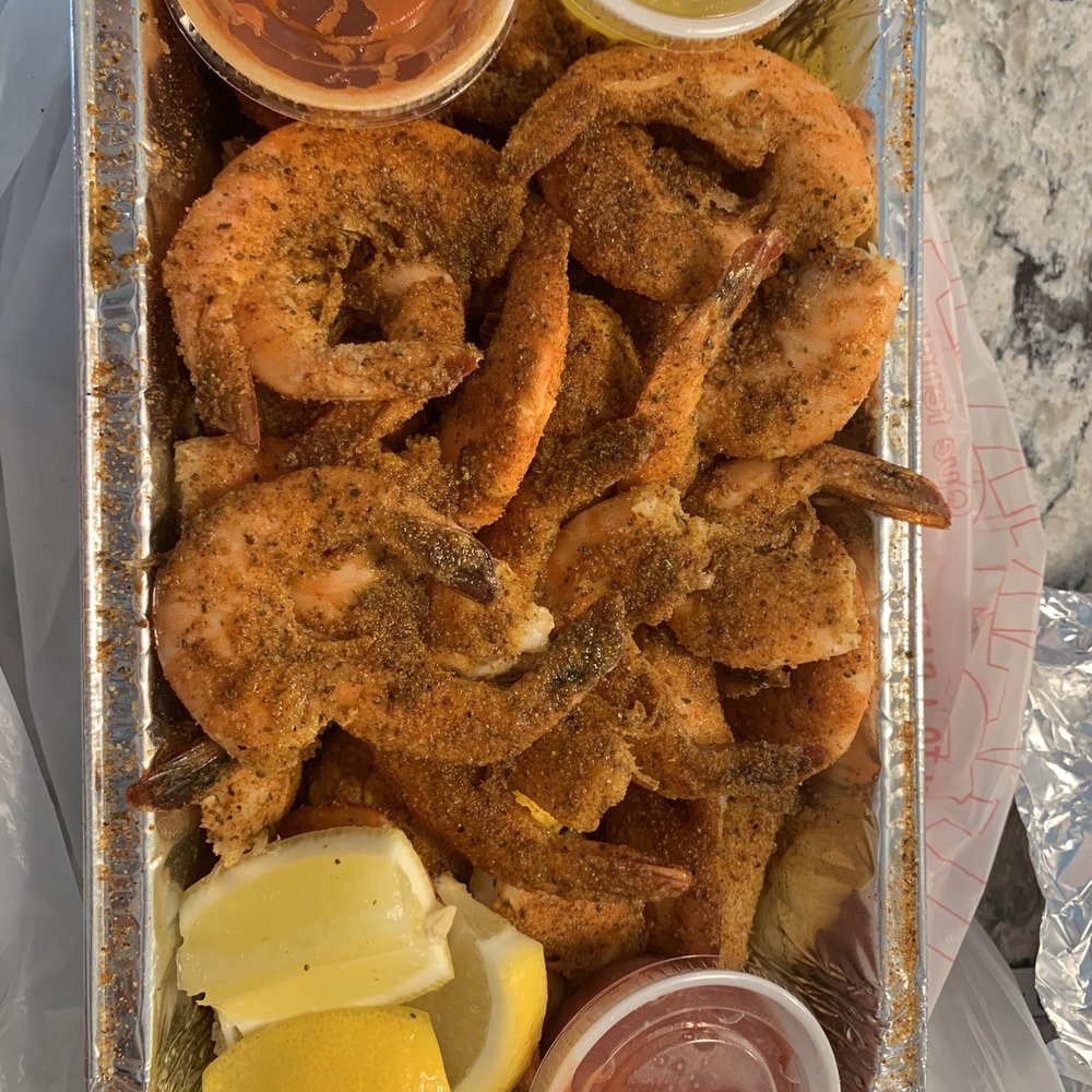 Macker Seafood - Mason Ave pot - 1lb shrimp, 1/2lb sausages, corn, potatoes, and hard steamed egg - Seafood Near Me - Daytona Beach, Florida Macker Seafood - Mason Ave pot - 1lb shrimp, 1/2lb sausages, corn, potatoes, and hard steamed egg - Seafood Near Me - Daytona Beach, Florida