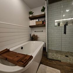 Fisher's Home Pros Insulation & Crawlspace Solutions - Tub put in