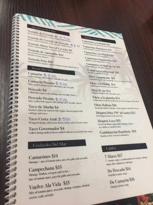 Menu photo 5 Mariscos Hector Costa Mesa, CA