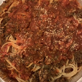Sal's Pizza - Spaghetti bolognese, pretty good - Pizza Near Me - Appleton, Wisconsin