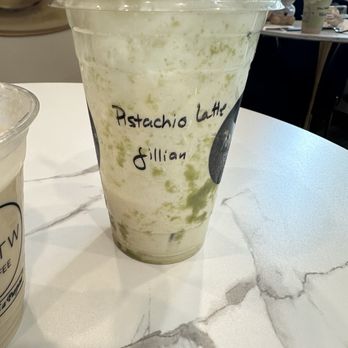 MOTW Coffee & Pastries - Pistachio latte - Coffee & Tea Near Me - Reston, Virginia MOTW Coffee & Pastries - Pistachio latte - Coffee & Tea Near Me - Reston, Virginia